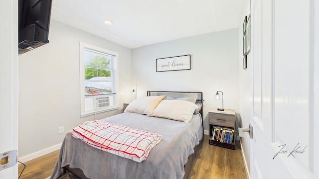 1204 Witham Rd, Muskegon, MI 49445 - bedroom with wood finished floors and recessed lighting