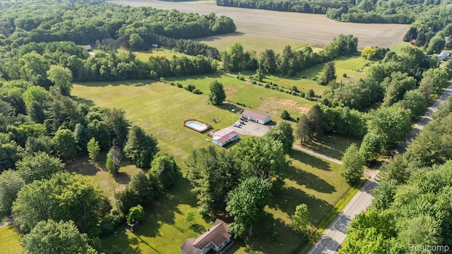 8031 Vassar Rd, Millington, MI 48746 - aerial view of sparsely populated area