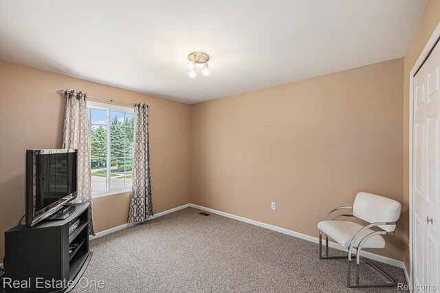 2842 Manorwood Dr, Troy, MI 48085 - unfurnished room with baseboards and carpet flooring