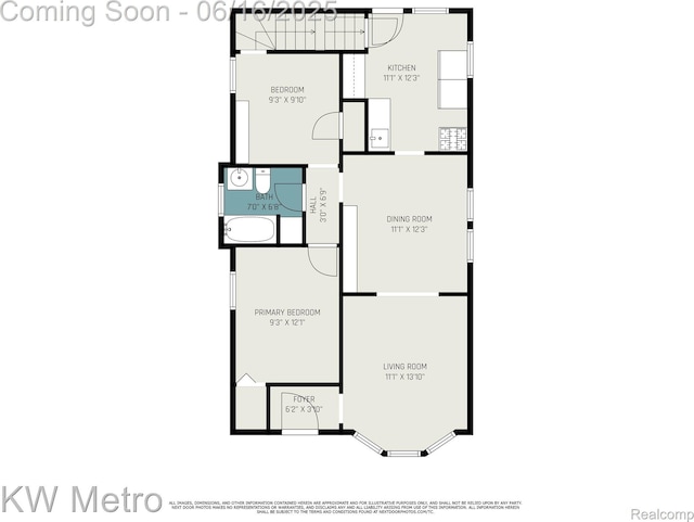 3620 Holborn St, Detroit, MI 48211 - view of property floor plan