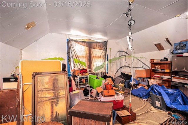 3620 Holborn St, Detroit, MI 48211 - additional living space featuring vaulted ceiling