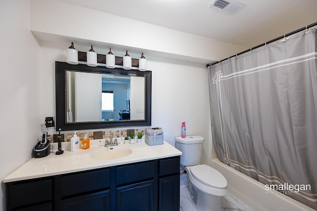 1591 Lillyview Ct SW, Wyoming, MI 49509 - full bath with vanity, shower / bath combo with shower curtain, and marble finish flooring