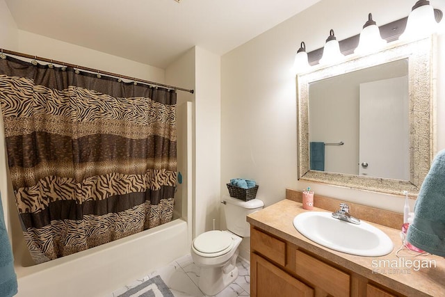 1591 Lillyview Ct SW, Wyoming, MI 49509 - bathroom with vanity and shower / bathtub combination with curtain