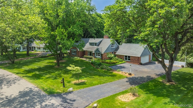 26165 Hidden Valley Dr, Farmington Hills, MI 48331 - view from above of property