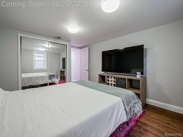 1036 Ferris Ave, Berkley, MI 48067 - bedroom featuring wood finished floors and a closet