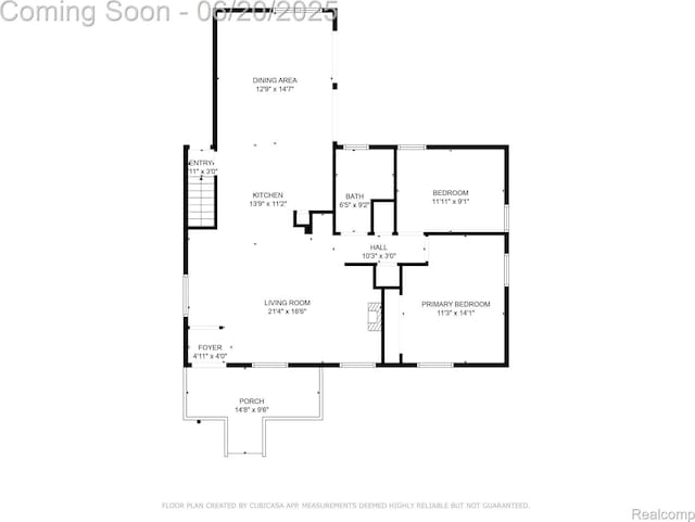 1036 Ferris Ave, Berkley, MI 48067 - view of home floor plan