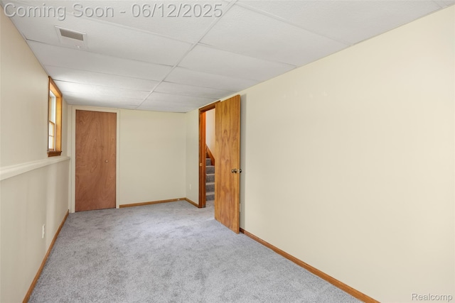 1931 E Marr Rd, Howell, MI 48855 - spare room with carpet floors and baseboards