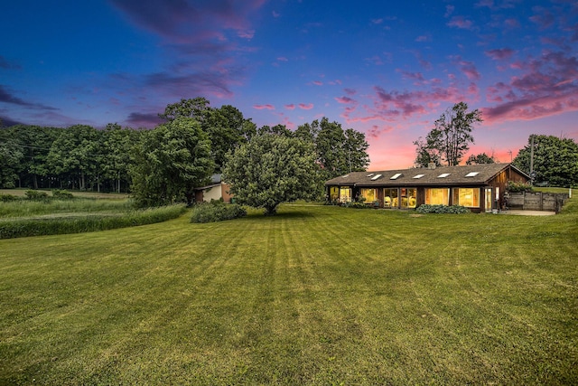 520 Groat Rd, Dowling, MI 49050 - view of grassy yard