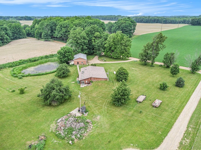 520 Groat Rd, Dowling, MI 49050 - aerial view of sparsely populated area