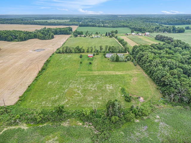 520 Groat Rd, Dowling, MI 49050 - view of property location with rural landscape and extensive farmland