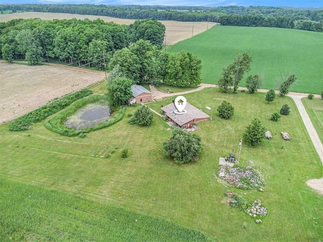 520 Groat Rd, Dowling, MI 49050 - overview of rural landscape