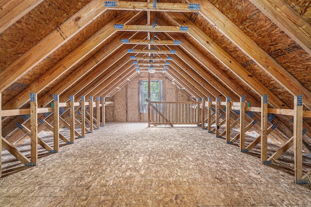 300 Basswood Ter, Brooklyn, MI 49230 - attic with an upstairs landing