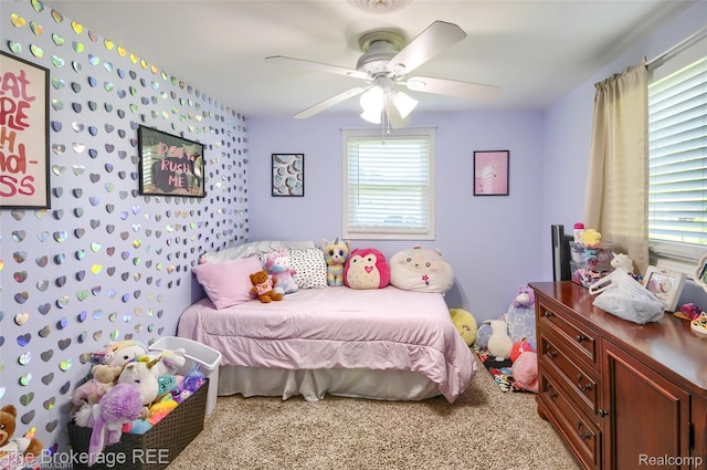 4462 Dye Rd, Swartz Creek, MI 48473 - bedroom featuring ceiling fan