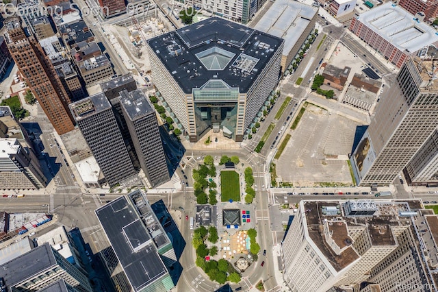 525 W Lafayette Blvd Unit 19C, Detroit, MI 48226 - drone / aerial view