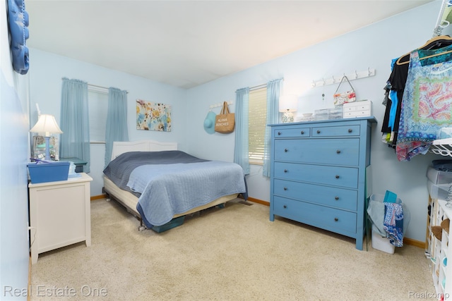5320 Leland St, Brighton, MI 48116 - carpeted bedroom featuring baseboards