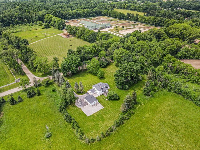 6170 Gregory Rd, Dexter, MI 48130 - aerial view of sparsely populated area