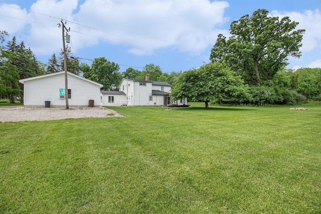6170 Gregory Rd, Dexter, MI 48130 - view of green lawn