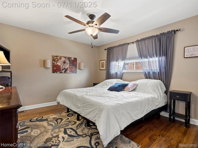 7363 Provincial Rd, Canton, MI 48187 - bedroom with wood finished floors and a ceiling fan