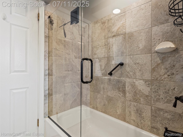 7363 Provincial Rd, Canton, MI 48187 - full bathroom with shower / bath combination with glass door