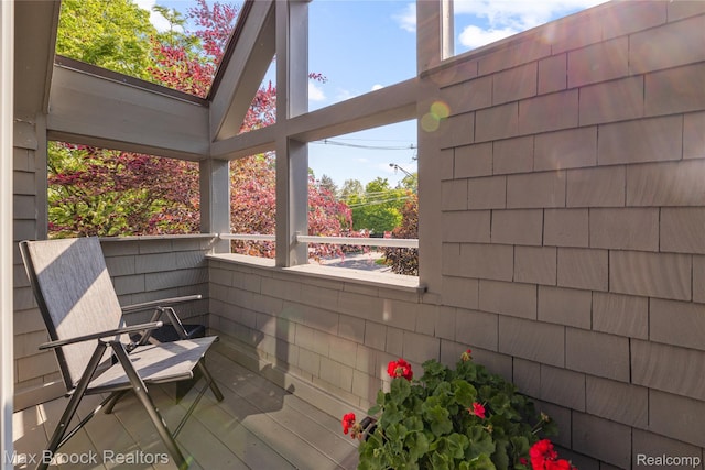 680 Willits St, Birmingham, MI 48009 - view of unfurnished sunroom