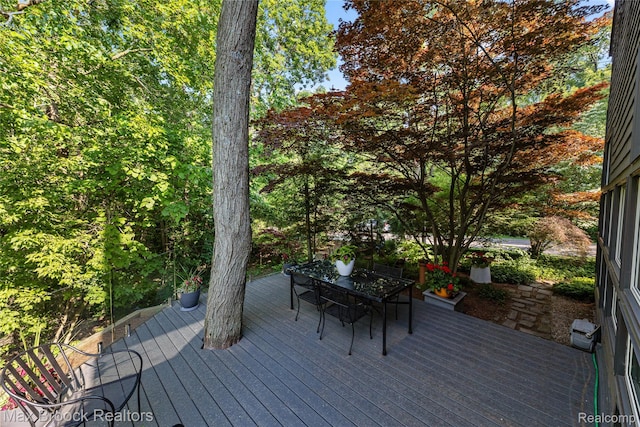 680 Willits St, Birmingham, MI 48009 - deck featuring outdoor dining area