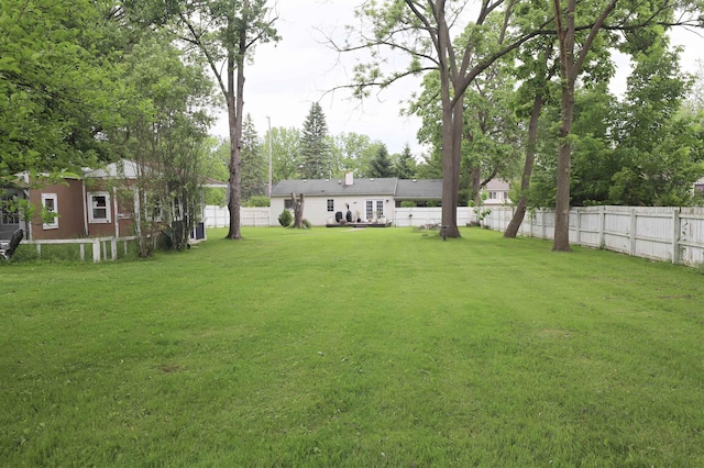 1052 E Rowland St, Grand Blanc, MI 48507 - view of fenced backyard