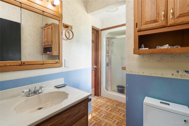 927 Piper Dr, Saginaw, MI 48604 - full bath featuring a stall shower and vanity