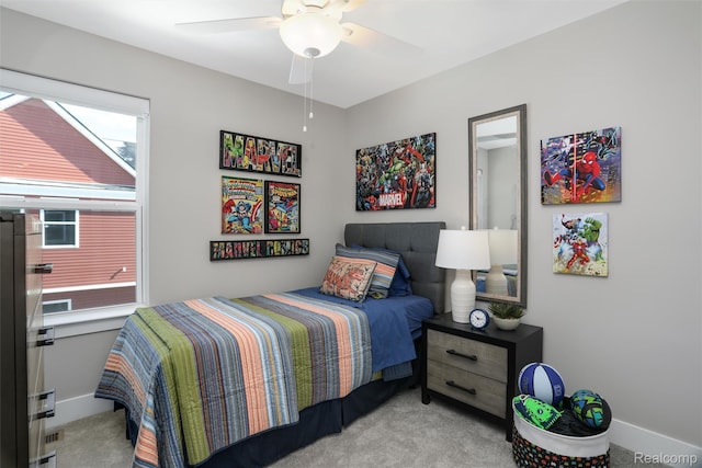 4837 Lismore Ln, Troy, MI 48085 - bedroom with carpet floors and ceiling fan