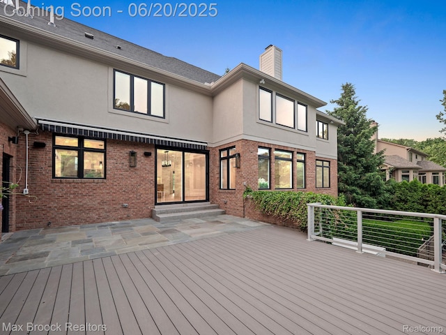 4331 Spruce Hill Ln, Birmingham, MI 48301 - view of wooden terrace