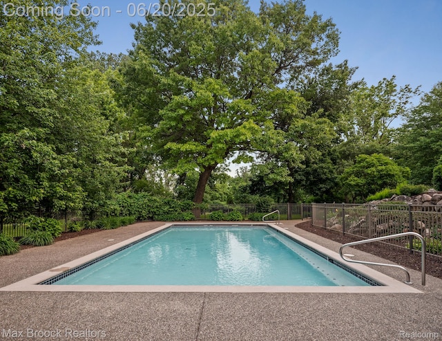 4331 Spruce Hill Ln, Birmingham, MI 48301 - view of swimming pool with view of scattered trees