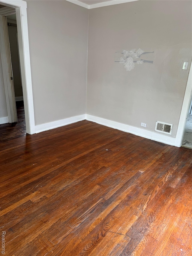 7821 Mead St, Dearborn, MI 48126 - spare room featuring hardwood / wood-style floors and baseboards