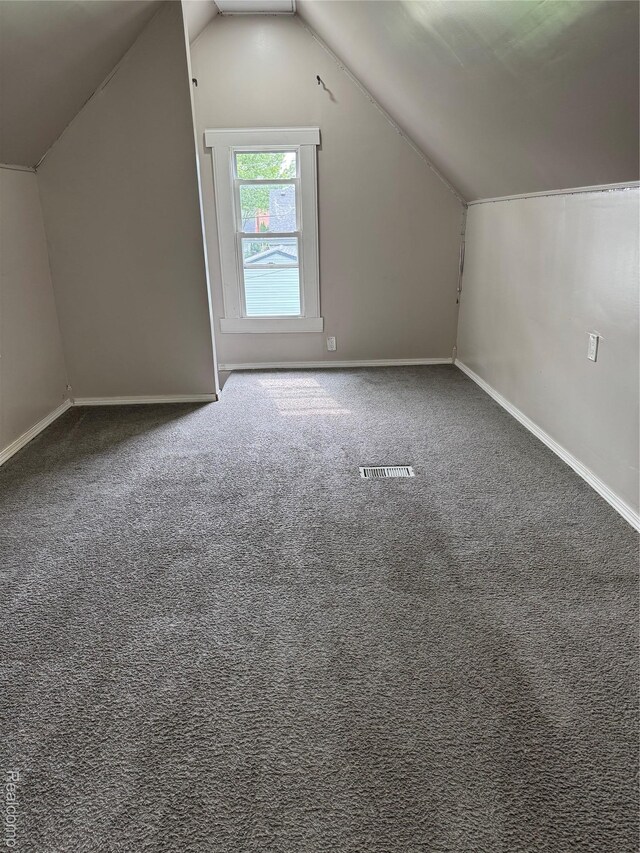 7821 Mead St, Dearborn, MI 48126 - bonus room featuring lofted ceiling and carpet flooring