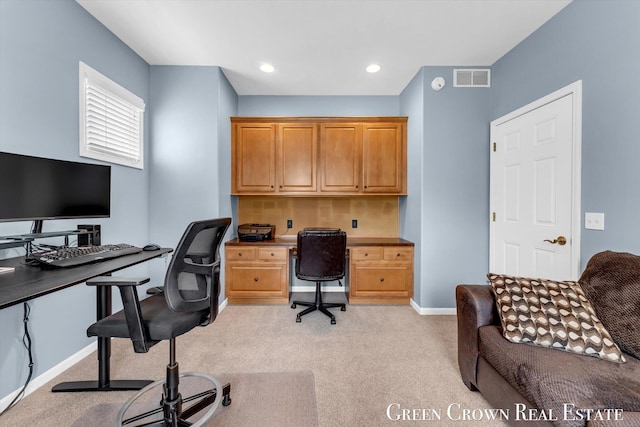 5173 Olsen Springs Ct Unit 13, Wyoming, MI 49509 - home office with light colored carpet and recessed lighting