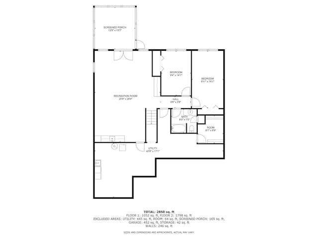 5173 Olsen Springs Ct Unit 13, Wyoming, MI 49509 - view of floor plan / room layout