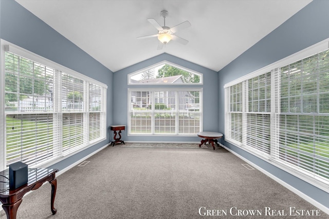 5173 Olsen Springs Ct Unit 13, Wyoming, MI 49509 - unfurnished sunroom with vaulted ceiling