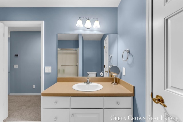 5173 Olsen Springs Ct Unit 13, Wyoming, MI 49509 - bathroom featuring vanity and baseboards
