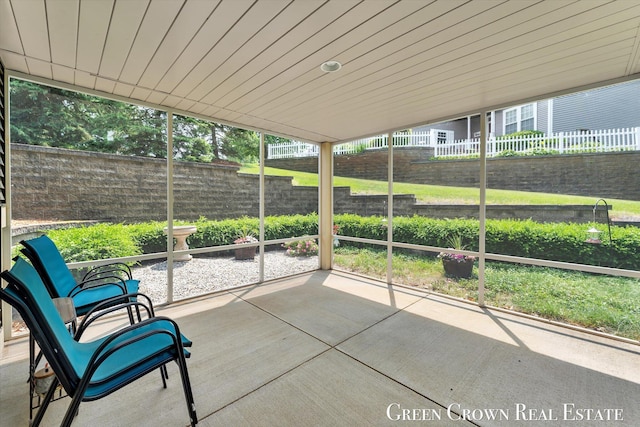 5173 Olsen Springs Ct Unit 13, Wyoming, MI 49509 - view of unfurnished sunroom