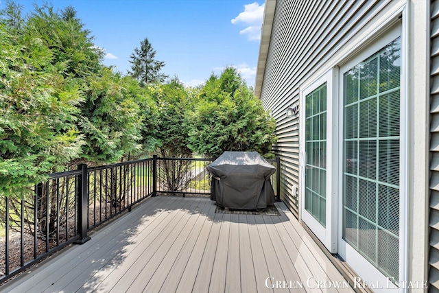 5173 Olsen Springs Ct Unit 13, Wyoming, MI 49509 - view of wooden deck