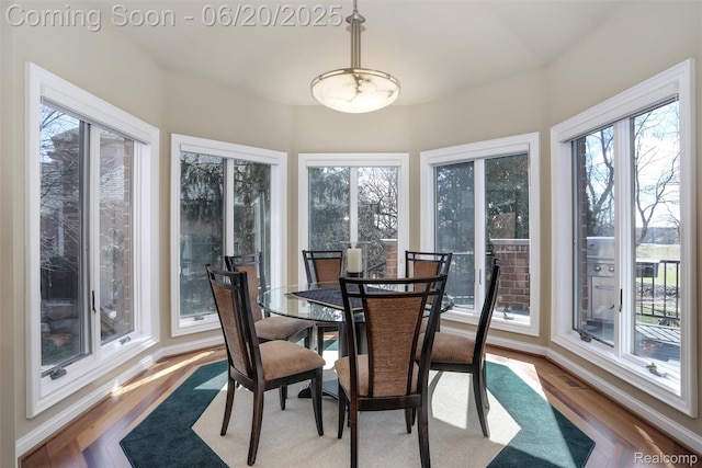 5007 Rockaway Ln, Clarkston, MI 48348 - sunroom / solarium with healthy amount of natural light and wood finished floors