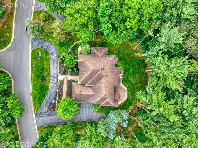 5258 Hidden Pines Dr, Brighton, MI 48116 - aerial overview of property's location