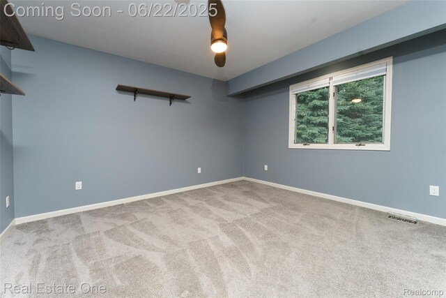 5258 Hidden Pines Dr, Brighton, MI 48116 - carpeted spare room with baseboards