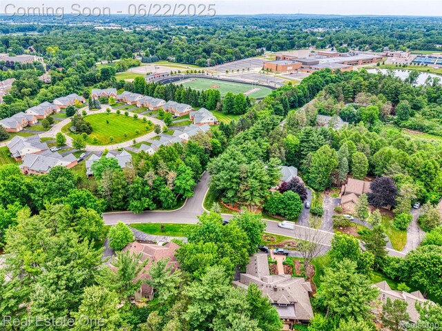 5258 Hidden Pines Dr, Brighton, MI 48116 - drone / aerial view