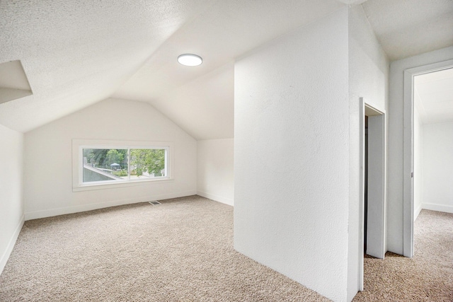 59 Dunning Ave, Battle Creek, MI 49037 - additional living space with carpet flooring and vaulted ceiling