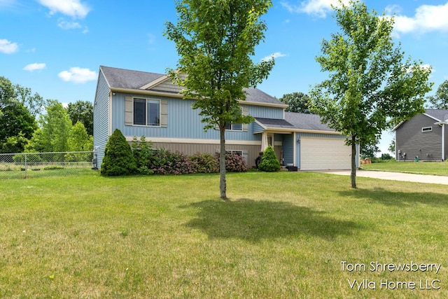 16304 Trent Ridge Dr, Cedar Springs, MI 49319 - view of front of home featuring an attached garage and concrete driveway