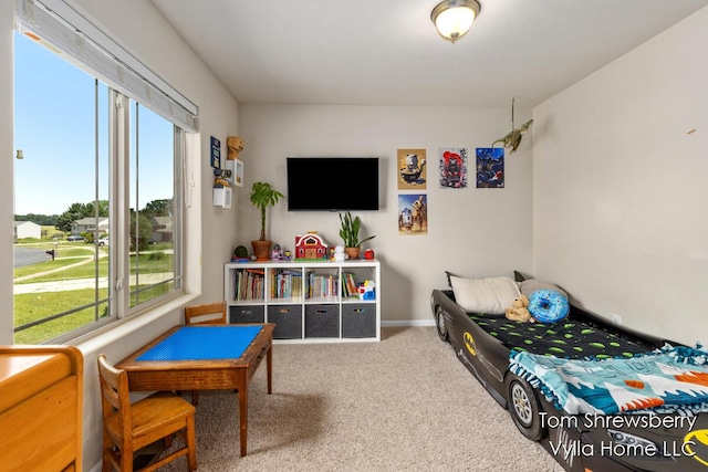 16304 Trent Ridge Dr, Cedar Springs, MI 49319 - carpeted bedroom featuring baseboards