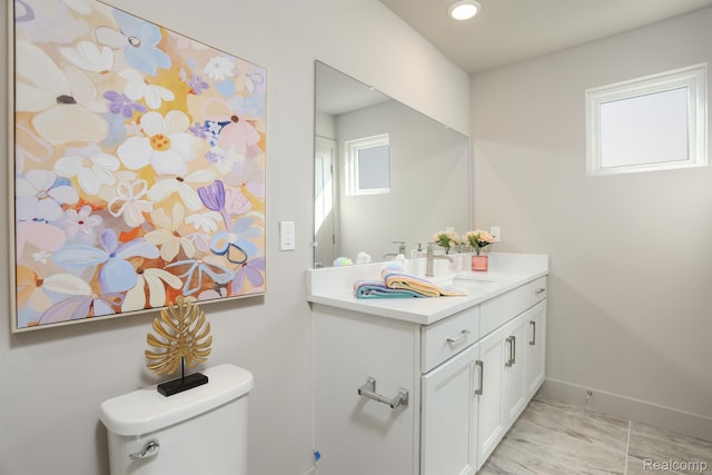 2133 Evergreen Ln Unit 28, Ann Arbor, MI 48103 - bathroom featuring vanity and recessed lighting