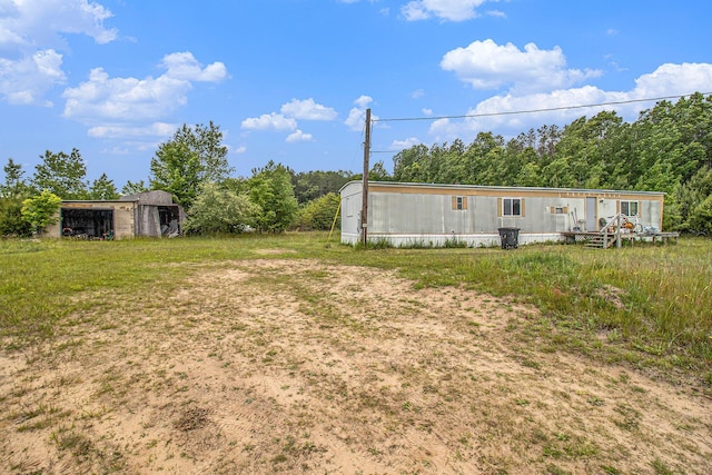 1715 S 48th Ave, Shelby, MI 49455 - view of yard featuring an outbuilding