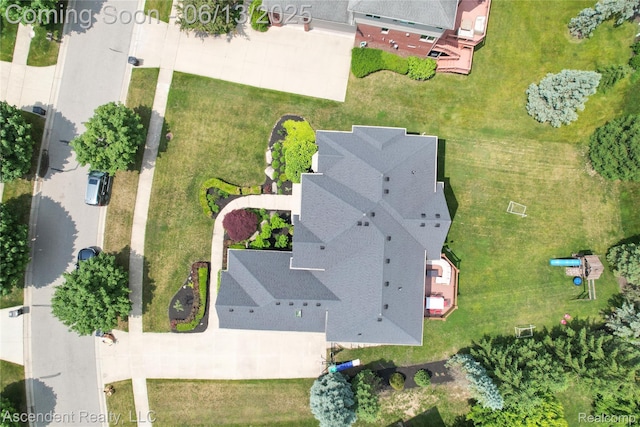 48392 Binghampton Dr, Northville, MI 48168 - bird's eye view