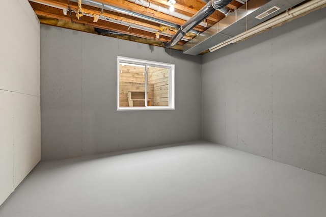 14244 36th St, Gobles, MI 49055 - view of unfinished basement