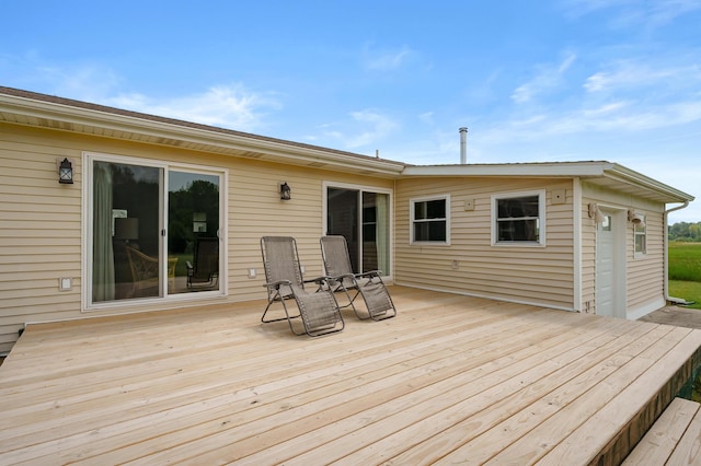 14244 36th St, Gobles, MI 49055 - view of deck